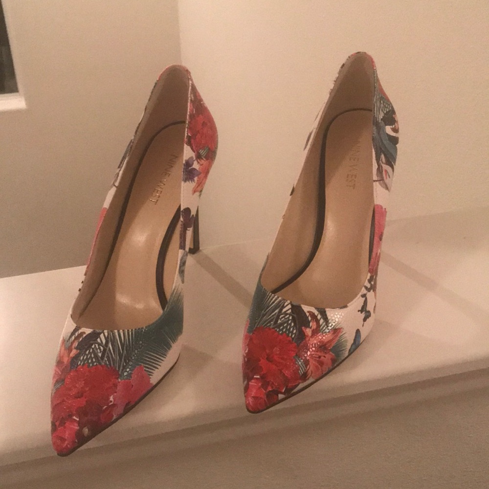 Nine West Floral Tatiana Pump